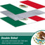 Bandera México 3x5ft para exteriores poliéster 3 capas