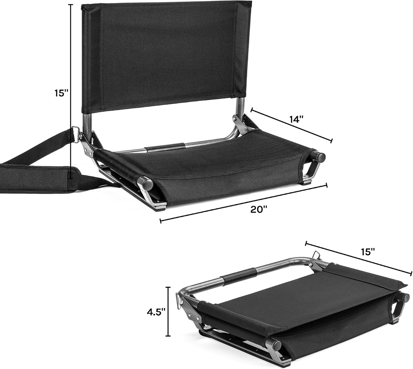 Asiento Estadio Extra Ancho para Eventos y Grandes Espacios
