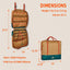 Kit organiz. cocina camp kelty camp galley deluxe