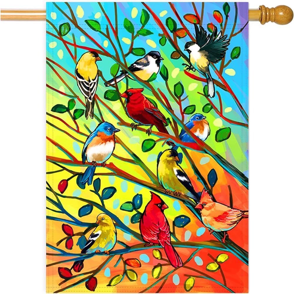 Bandera Bienvenida 28x40" Doble Cara Exterior