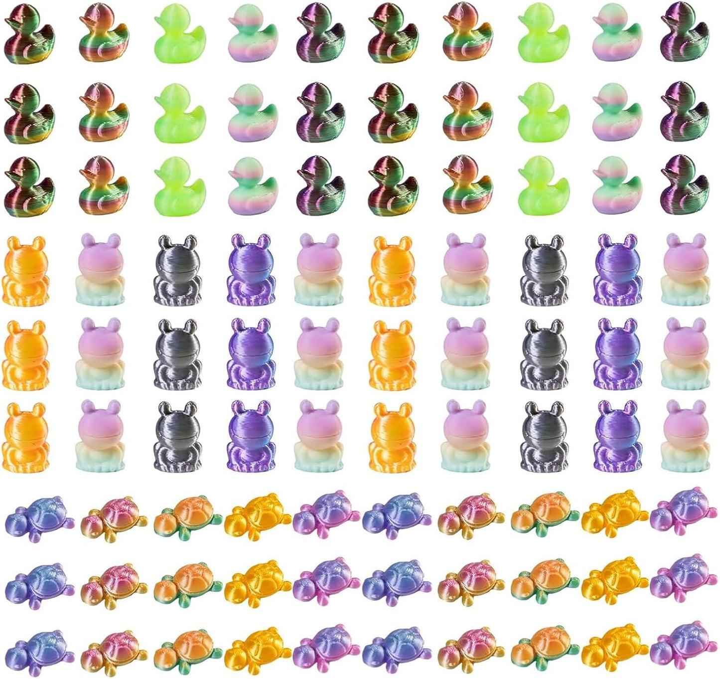 Juego 174 Pzas Animales 3D Adornos Jardín Consola Coche