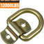 Anillos D forjados 1/2pulg anclajes 12000lb pack 10