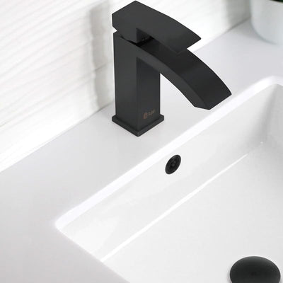 Cubierta desbordamiento baño latón redondo negro