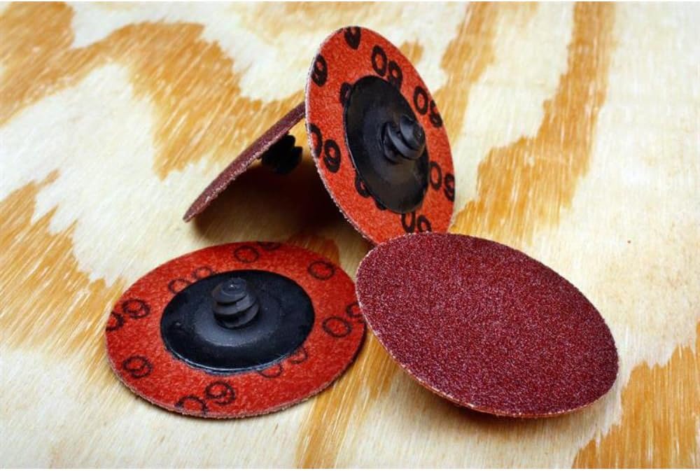 Discos abrasivos 2pulg 36-120grit set12pzas