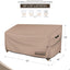 Funda sofá patio 60x35x35pulg impermeable 2 plazas