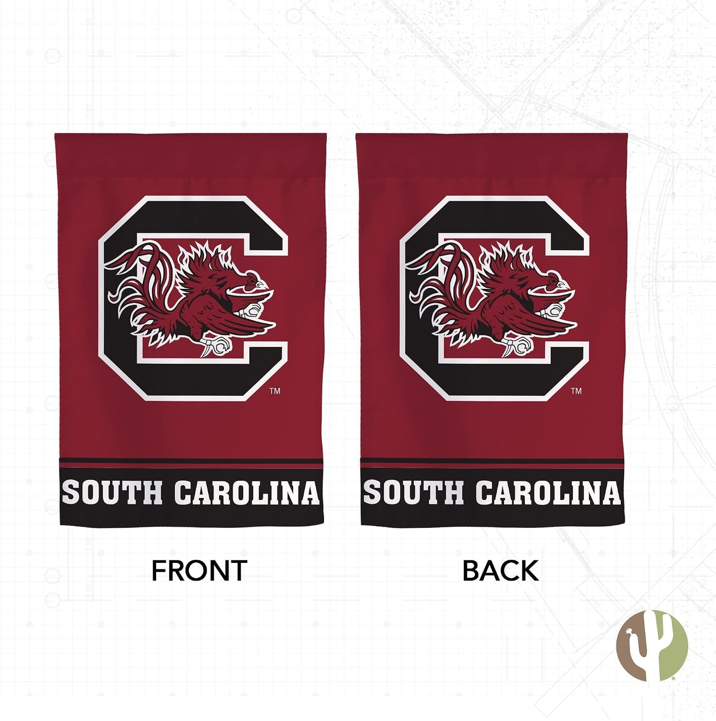 Bandera USC 19x12pulg lucha contra gallos para eventos