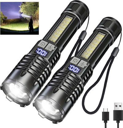 Pack 2 Linternas Led Recargables Modo Ajustable