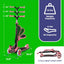 Scooter 3 ruedas niños asiento plegable manubrio ajustable