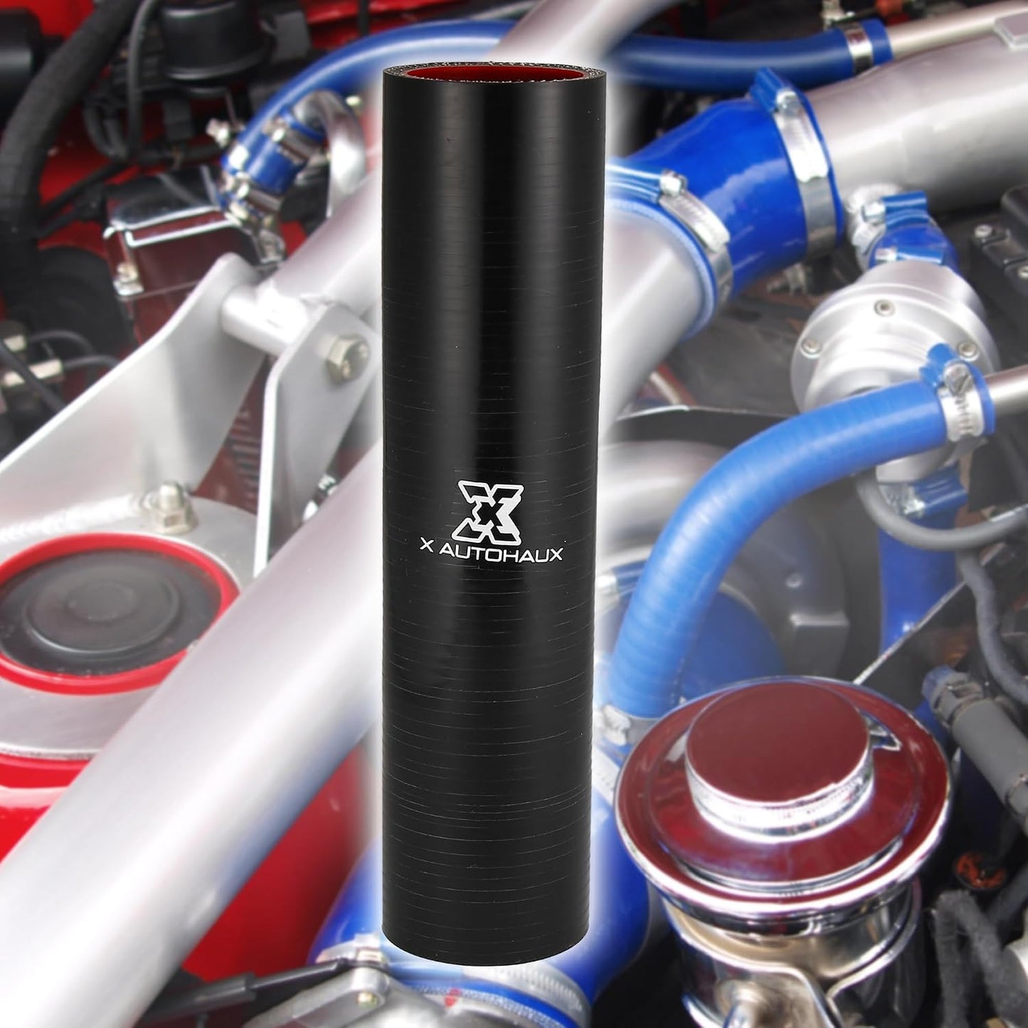 Manguera silicona 1.5" acoplador intercooler negro