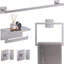Set 5 Pzas Toallero Acero Inox 23.6"
