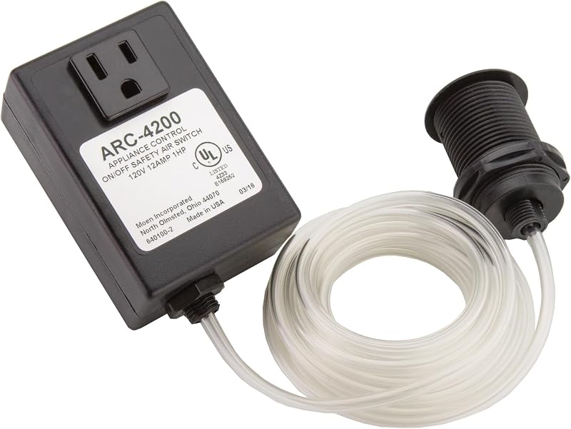 Interruptor inox regulador aire Moen ARC-4200-CHSRS