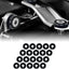 Kit 20 pernos aluminio parachoques M6 18mm para bahía motor