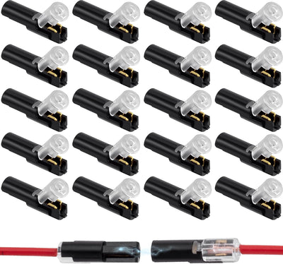 Conectores eléctricos 1 pin para 16-22 AWG con hebilla