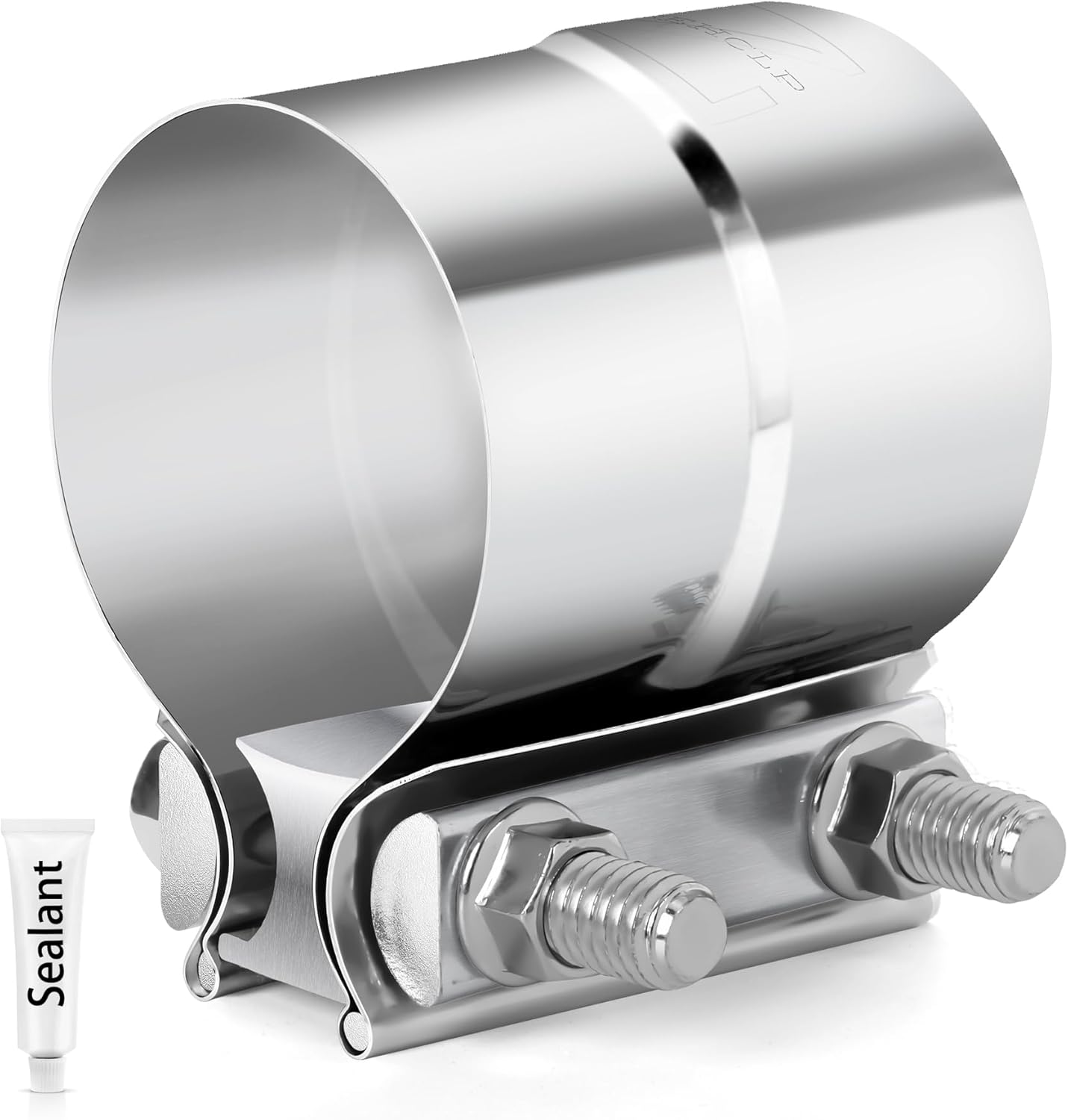 Abrazadera acero inox 304 para tuberías 2.0"