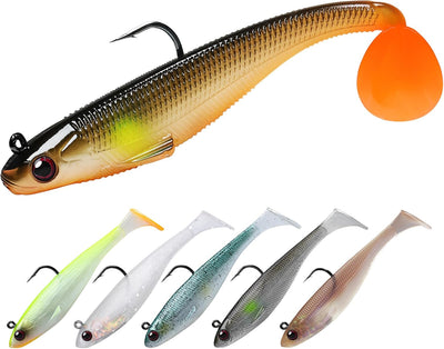 Lanzas pesca suave con anzuelos BKK para trucha y bass
