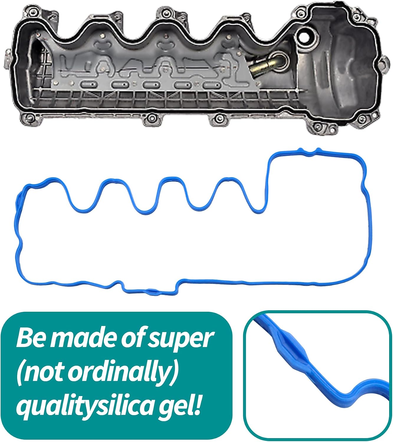 Junta tapa válvula comp Ford F150 4.6L 5.4L