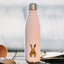 Botella agua acero inox doble pared rosa 17oz