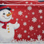 Cesta almacenamiento cubos plegables Navidad rojo
