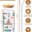 Taza café helado con tapa pajita 16oz regalo mujer