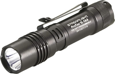 Luz táctica profesional 350 lúmenes color negro