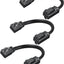 Cable extensión 1 pie 15A plano para electrodomésticos