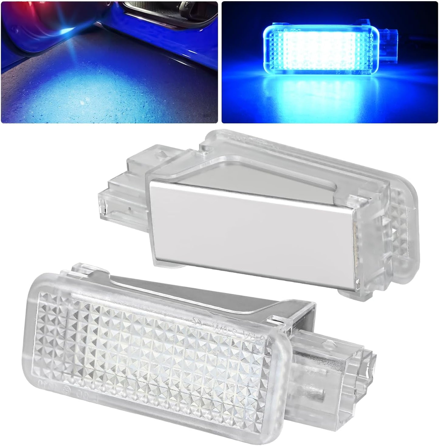 2 Pzas Luz Led Interior Audi Azul Plug and Play