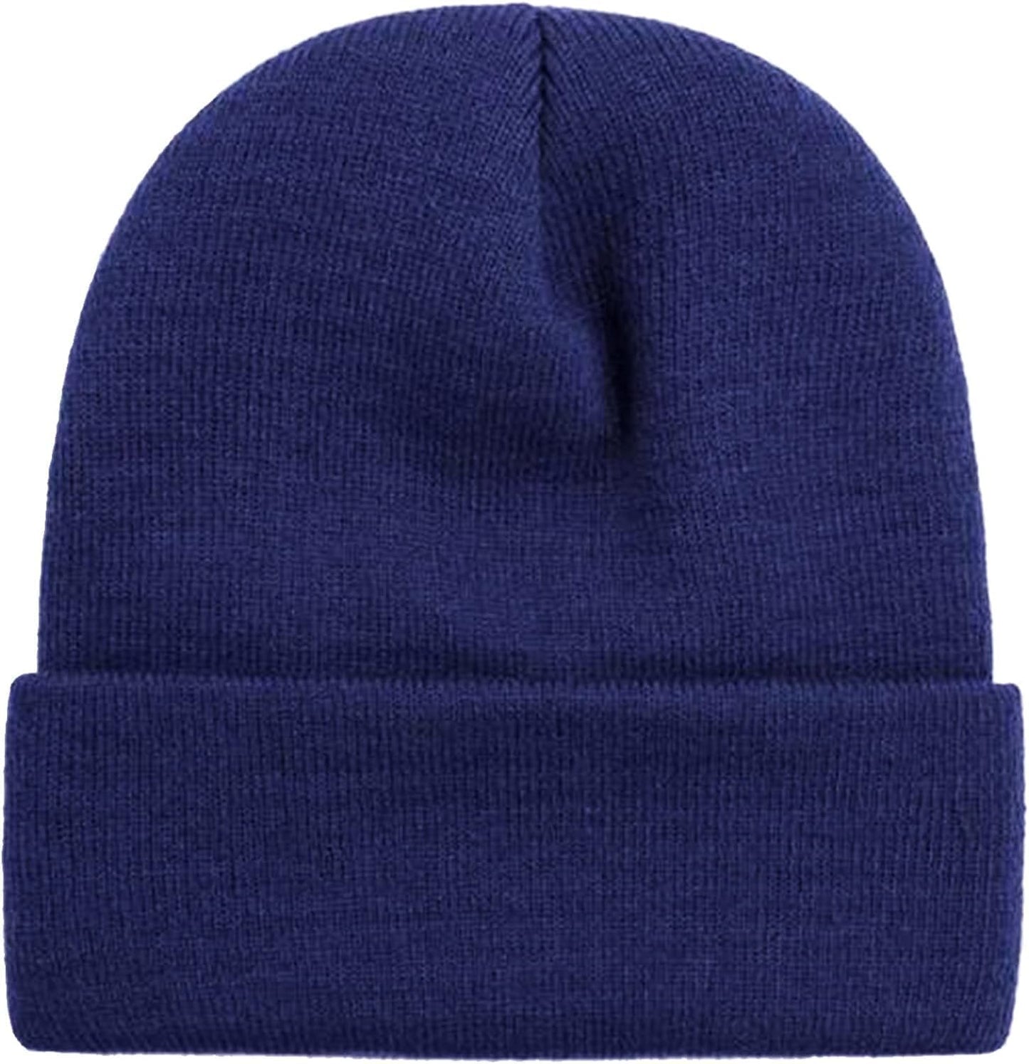 Gorro unisex invierno cálido tejido con borla