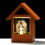 Luz nocturna madera grabada 3D regalo mujer