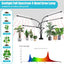 Lámpara cultivo interior 168 LEDs espectro completo