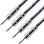 Cable altavoz chapado oro 6ft 2 pzas cobre 12AWG TS macho