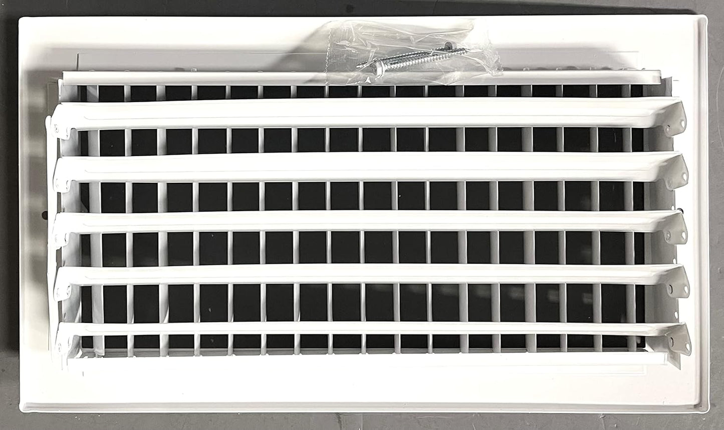 Difusor ventilación techo acero estampado 12x6pulg