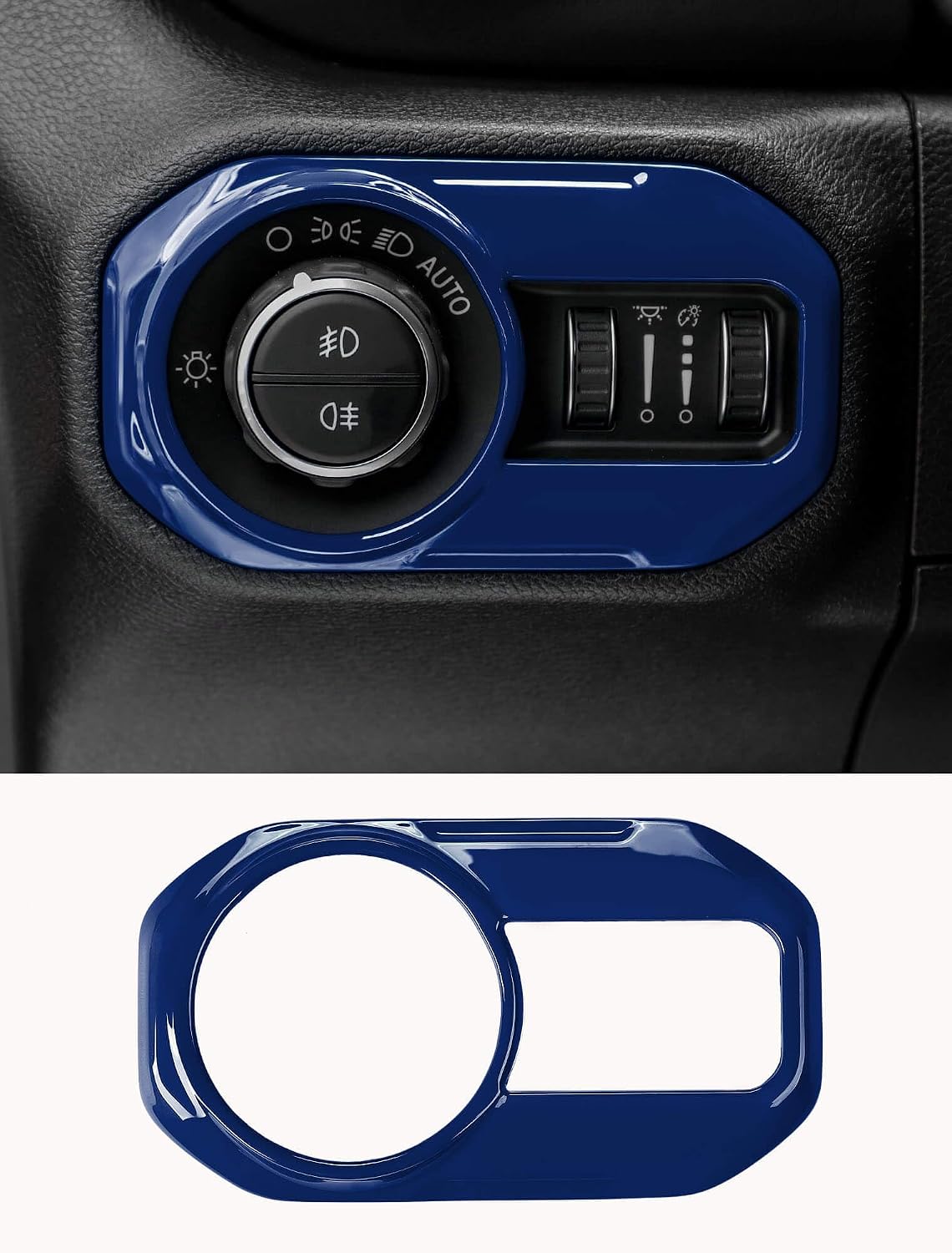 Moldura interruptor faros Jeep JL JLU Gladiator 2018-actual