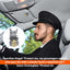Clip visera San Cristóbal metal accesorio automotriz
