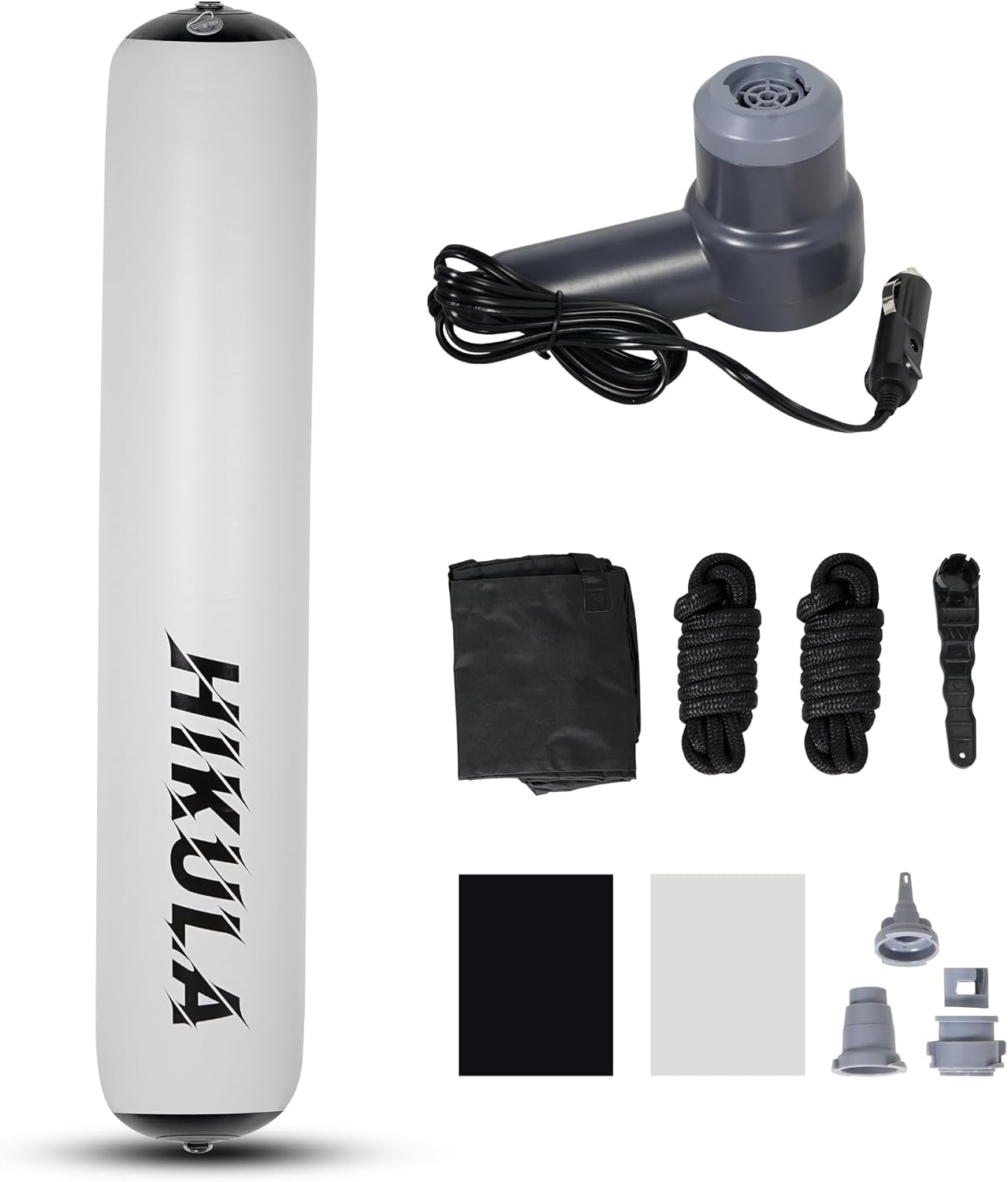 Amarrador inflable embarcaciones 6-10ft con bomba 12v