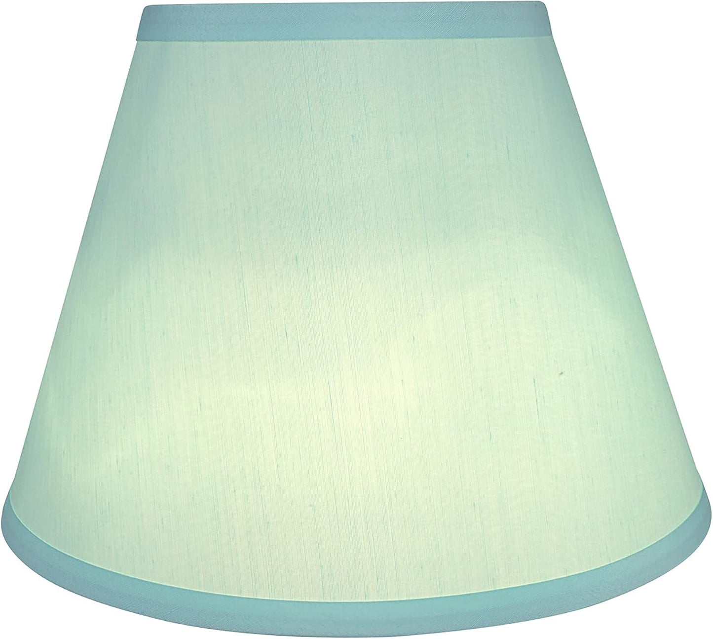 Pantalla lámpara forma imperio 9pulg apuamarine