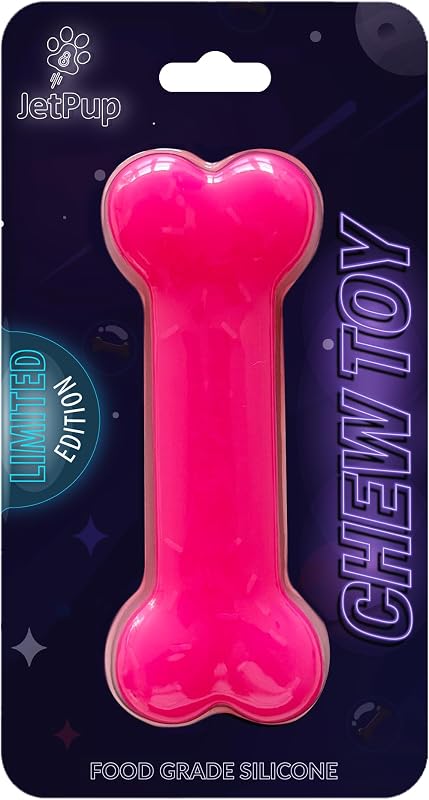 Juguete masticable cachorro hueso 100% silicón grado alimenticio