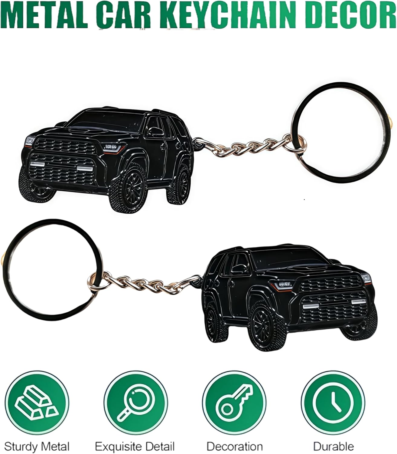 Llavero metal 4Runner 6ª Gen 2025 accesorio elegante