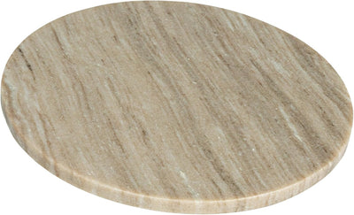 Tabla cortar redonda mármol color beige