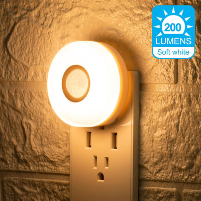 Luz nocturna sensor movimiento LED 6000K pasillo escaleras