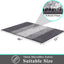 Tapete puerta entrada antiderrap absorbente 32x48" gris