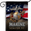 Bandera jardín USMC doble cara decoración casa