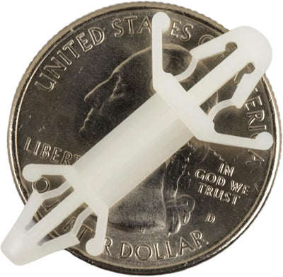 Soporte PCB doble cabeza nylon 12.7mm pack 50