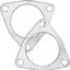 Junta escape 3pulg brida 76.5mm anillo fuego alta temp