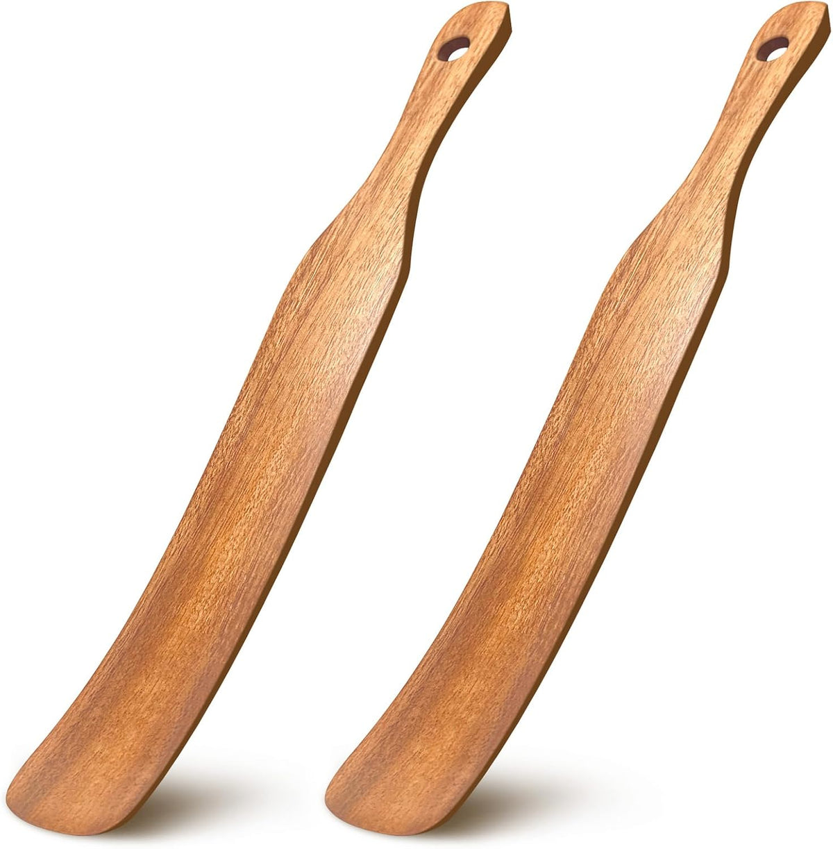 Spurtle madera teca para masa madre hornear cocinar