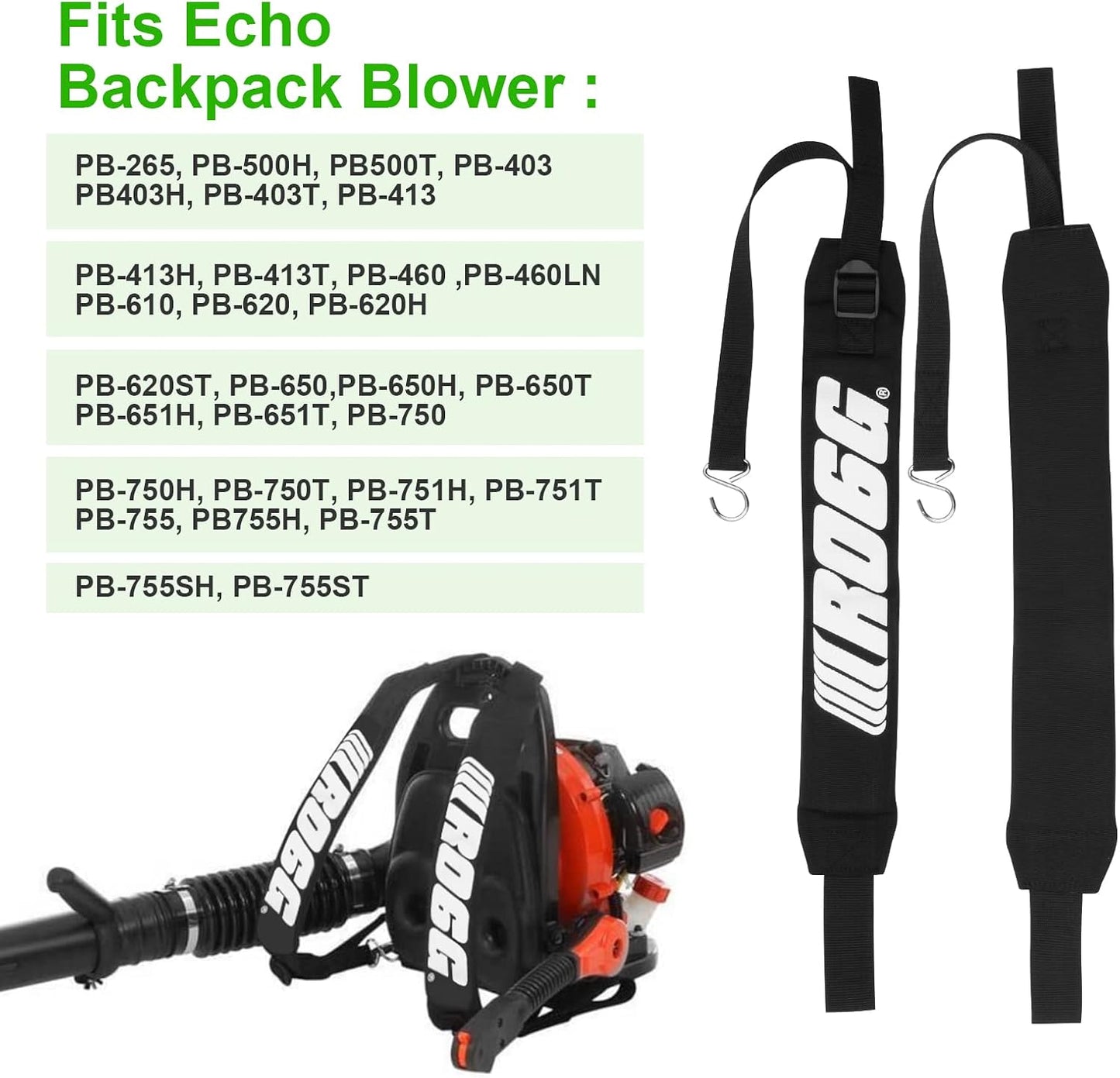 Arnés soplador hojas Echo PB-500 2uds