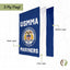 Bandera US Merchant Marine 12x20" decoración exterior