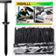 100 Bridas Universales Nailon Cierre Automático Resistentes UV