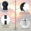 Mástil bandera acero inox 8ft base 5 puntas sin enredos