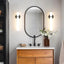 Apliques pared negro 18pulg LED 18W 3000K regulables