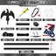 Kit asta bandera aluminio 20" con bandera 3x5"